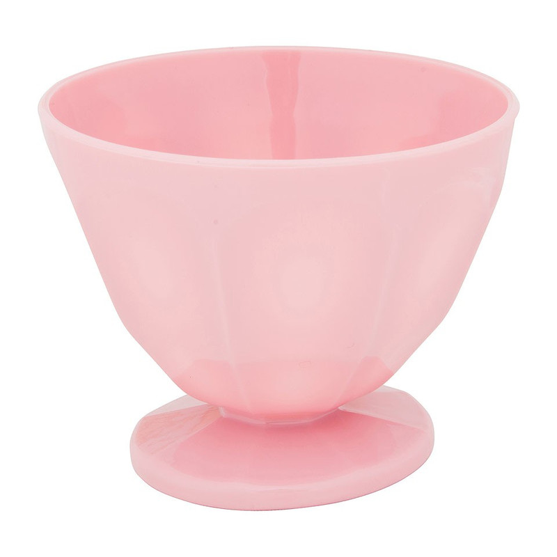 IJsschaaltje - 12x9.5 cm - roze