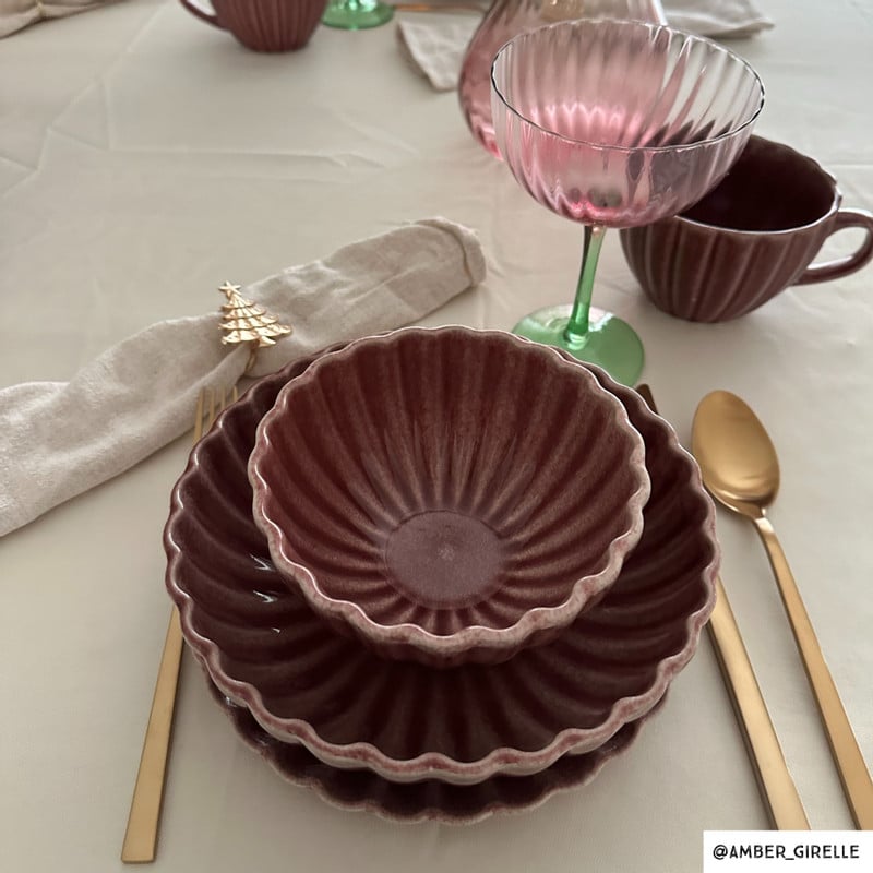 Karaf - roze/groen - 1700 ml