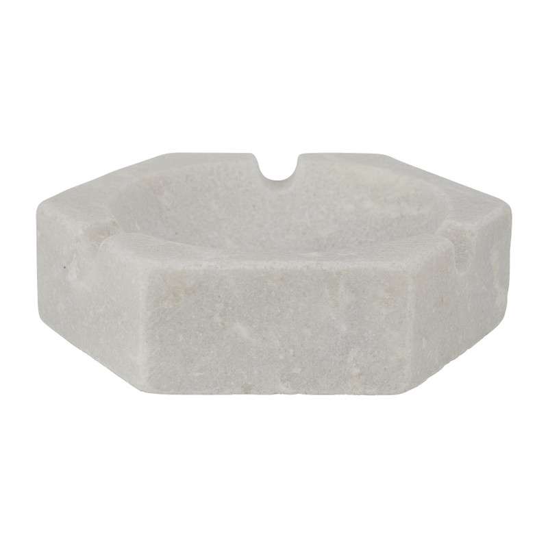 Asbak marmer - grijs of wit