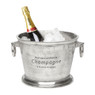 Champagnekoeler zilver