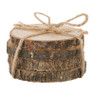 Onderzetters hout - 4 stuks