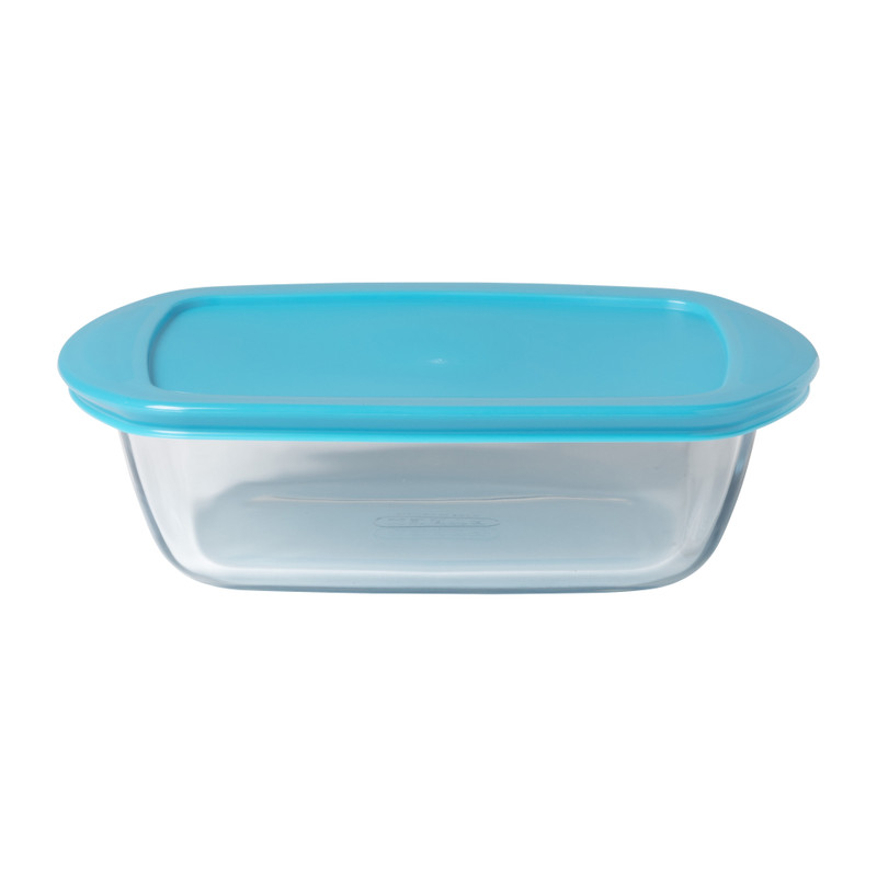 Pyrex ovenschaal - blauw - set van 2