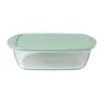 Pyrex ovenschaal - groen - set van 2