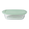 Pyrex ovenschaal - groen - set van 2