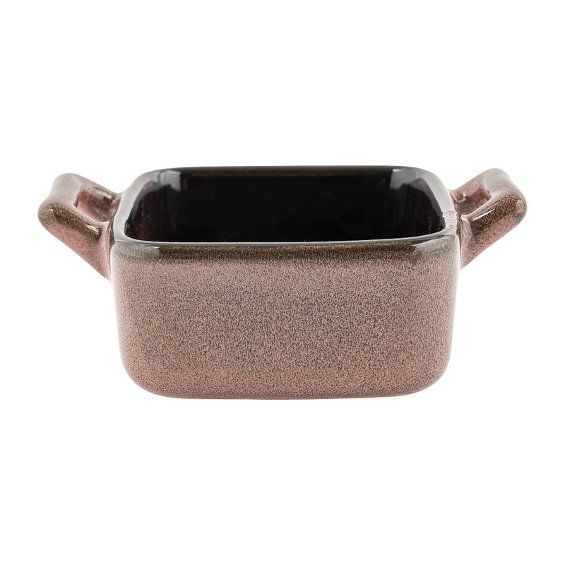 Ovenschaaltje met grepen s - diverse kleuren - 7x7x3 cm