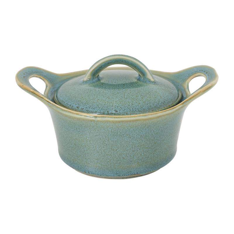 Mini pannetje met deksel - 13x9.5 cm 