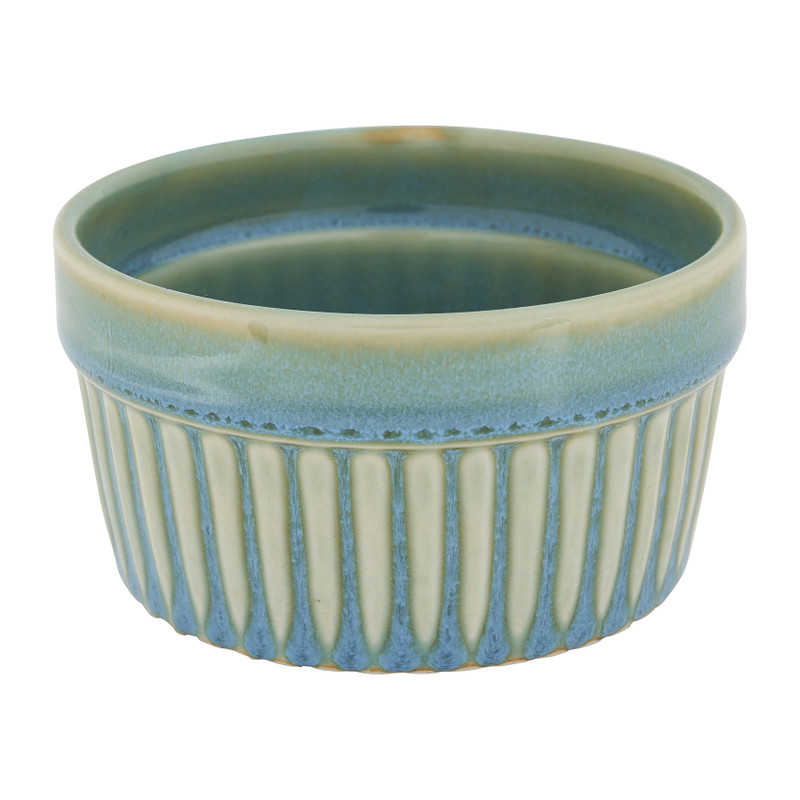 Mini ovenschaaltje - blauw - ⌀9.5x5 cm  