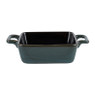 Ovenschaal met grepen - blauw - 13x11x5 cm