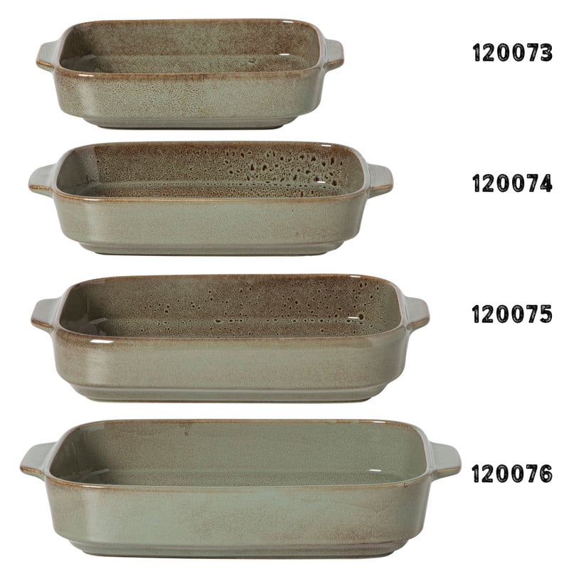 Ovenschaal Toscane L - groen - 6.5x33x21 cm