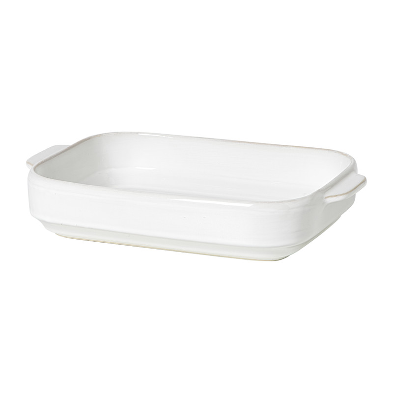 Ovenschaal Toscane L - wit - 6.5x33x21 cm