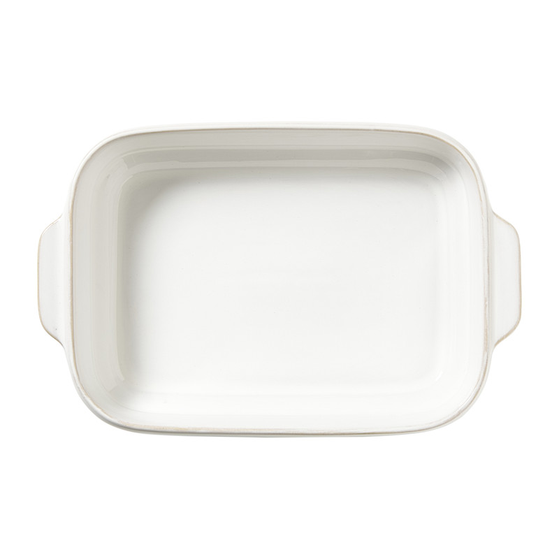 Ovenschaal Toscane L - wit - 6.5x33x21 cm