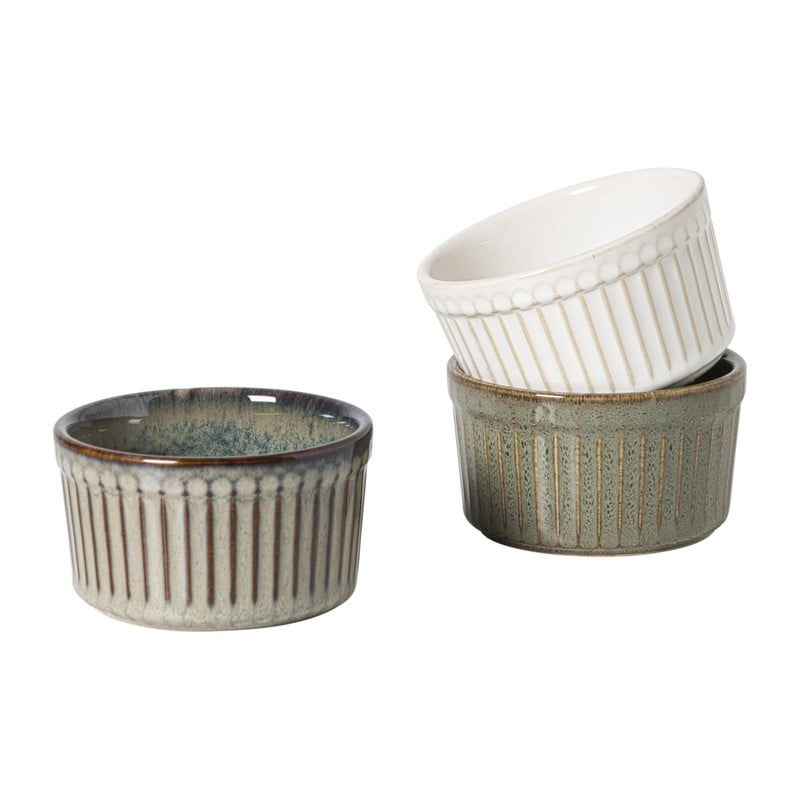 Ramekin Toscane - groen - ø9x5 cm