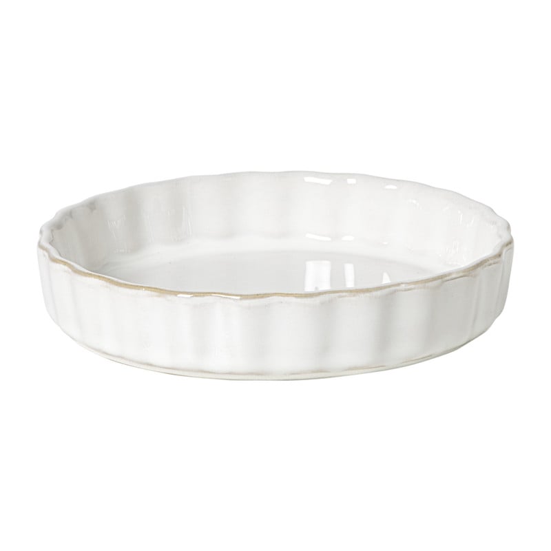 Taartvorm Toscane S - wit - ø12x2.5 cm