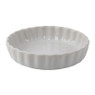 Taartvorm stoneware - 16 cm - wit