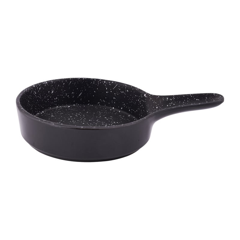 Ovenschaaltje met steel Nero - 21.5x14.5x3.8 cm
