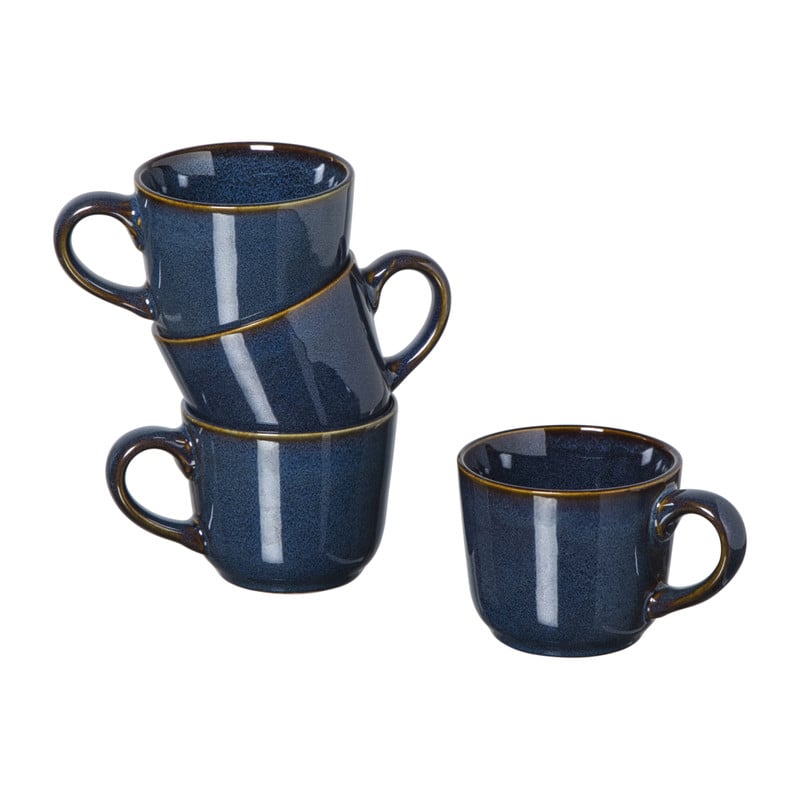 Serviesset 20-delig - blauw - 4 persoons