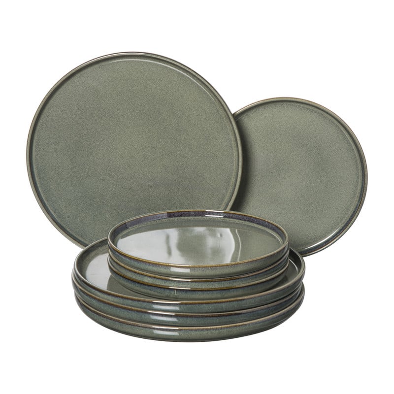 Serviesset 20-delig - groen - 4 persoons