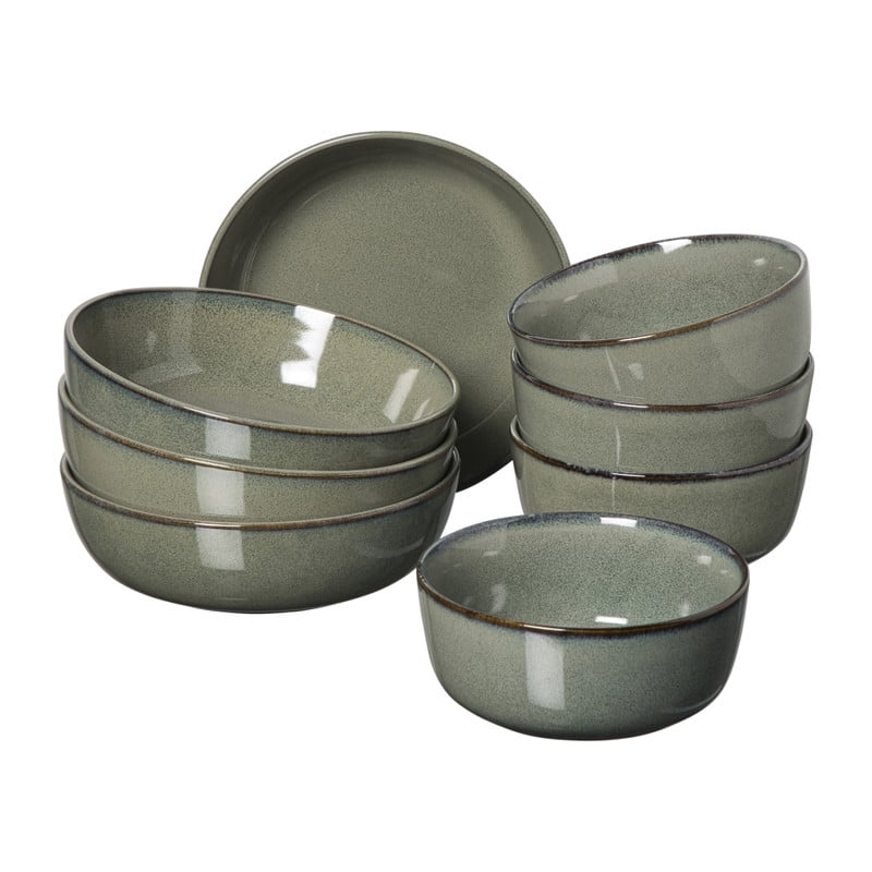 Serviesset 20-delig - groen - 4 persoons