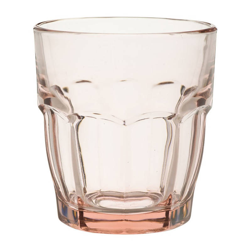 Glas rock bar - 27 cl - roze