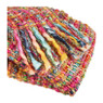 Plaid met franjes - multikleur - 125x150 cm 