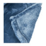 Plaid - blauw - 130x170 cm
