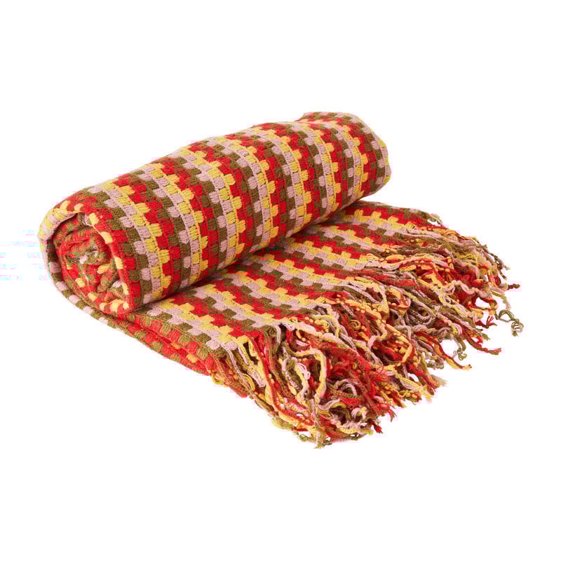 Plaid regenboog - 125x150 cm