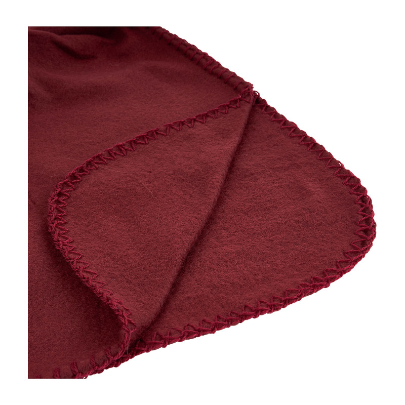 Fleecedeken - rood - 130x170 cm 