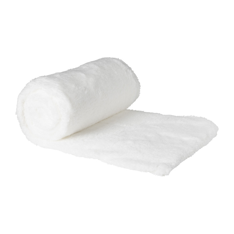 Plaid teddy - off-white - 130x170 cm