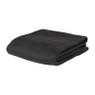 Fleece deken - zwart - 160x130 cm