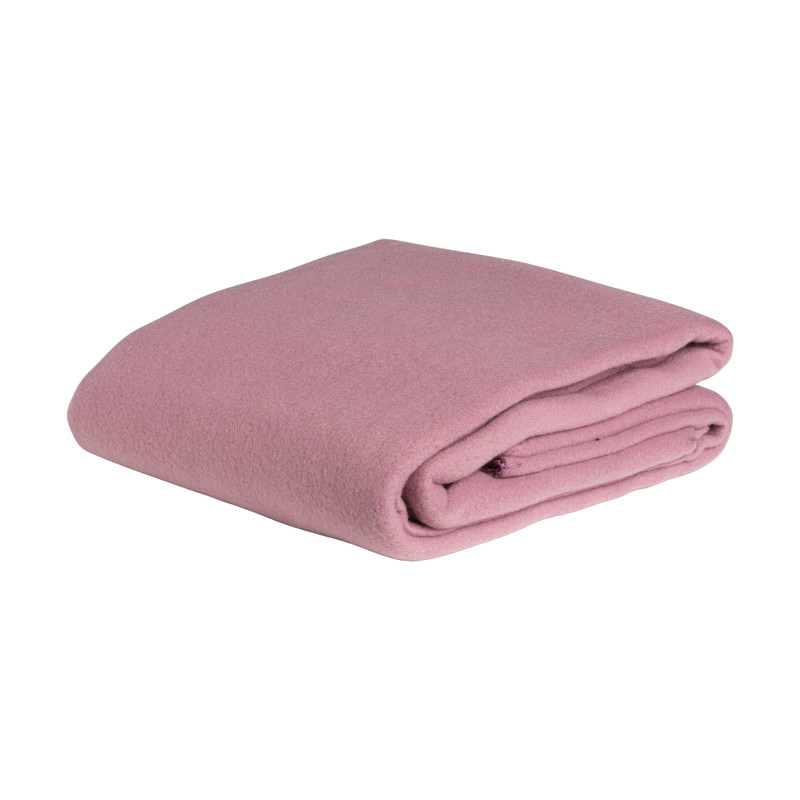 Fleece deken - paars - 160x130 cm