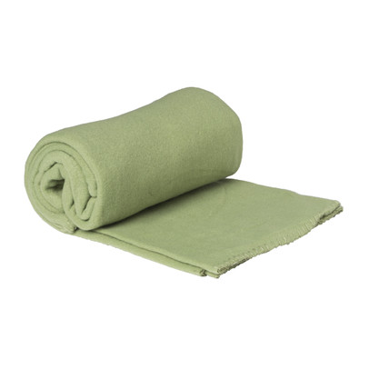 Fleece deken - groen - 160x130 cm Xenos