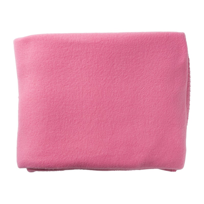 Fleece deken - fuchsia - 160x130 cm