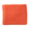 Fleece deken - oranje - 160x130 cm