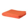 Fleece deken - oranje - 160x130 cm