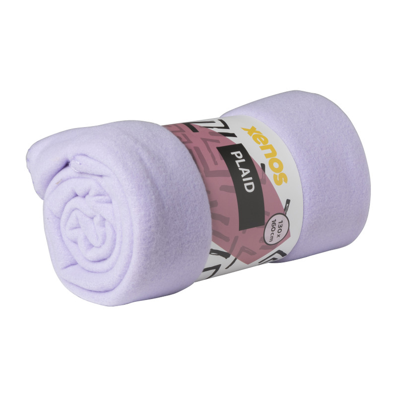 Fleece deken - lila - 160x130 cm