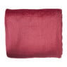 Fleece deken - bordeauxrood - 200x150 cm