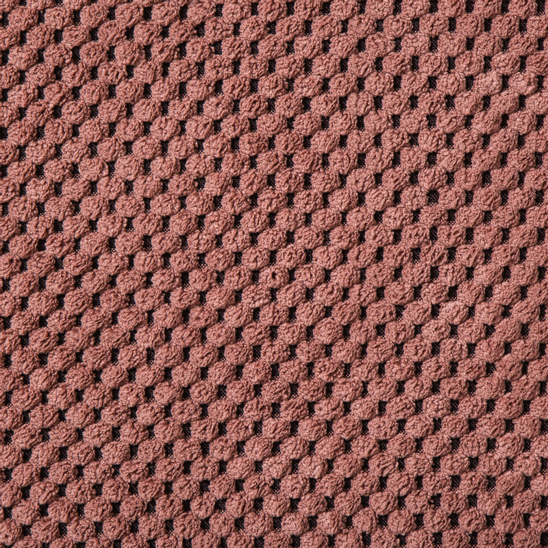 Plaid blokjes - roze - 130x160 cm