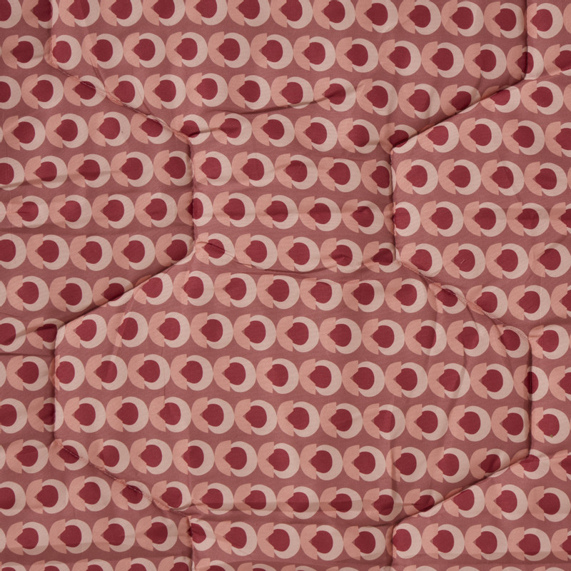 Wasbaar dekbed bloem - roze - 140x200 cm