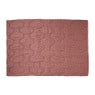 Wasbaar dekbed bloem - roze - 140x200 cm