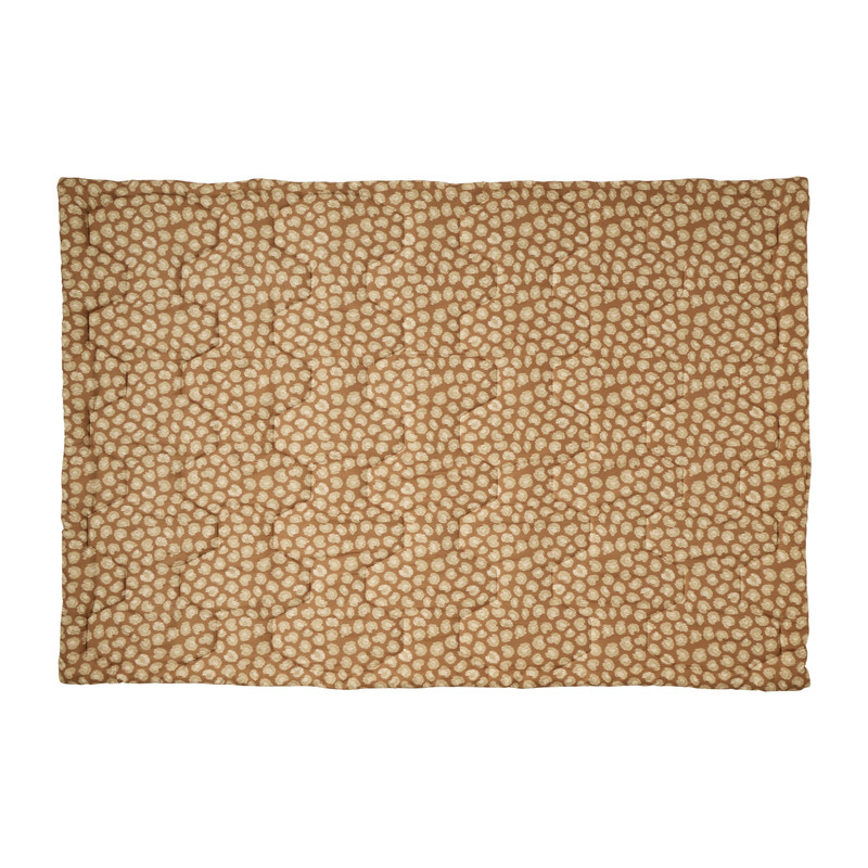 Wasbaar dekbed animal - geel - 140x200 cm