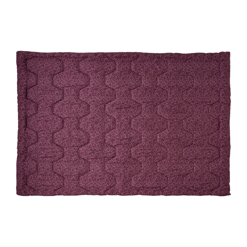 Wasbaar dekbed - rood - 140x200 cm