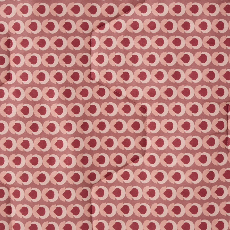 Wasbaar dekbed bloem - roze - 200x220 cm