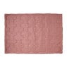 Wasbaar dekbed bloem - roze - 200x220 cm