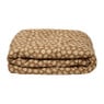 Wasbaar dekbed animal - geel - 200x220 cm