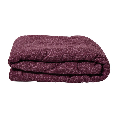 Wasbaar dekbed - rood - 200x220 cm