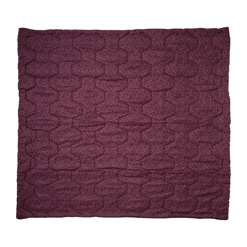 Wasbaar dekbed - rood - 200x220 cm