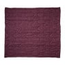 Wasbaar dekbed - rood - 200x220 cm