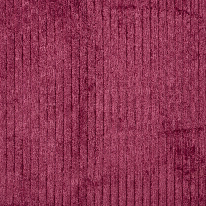 Plaid rib - bordeaux rood - 130x150 cm