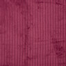 Plaid rib - bordeaux rood - 130x150 cm