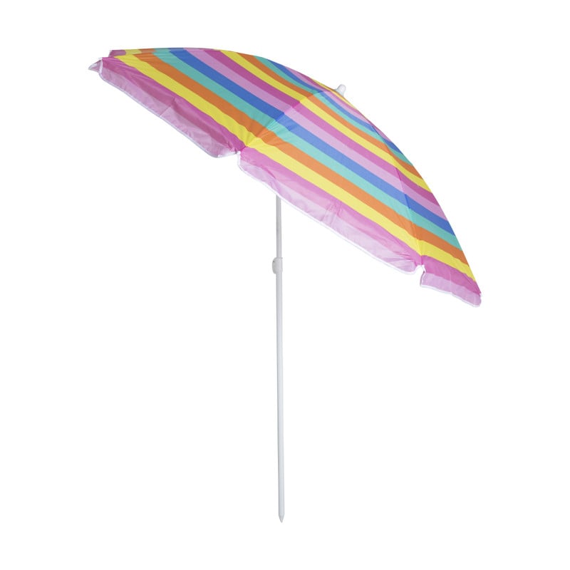 Strandparasol regenboog - ⌀180 cm